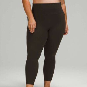 Lululemon Align High-Rise Pant 25" Dark Olive Size 4